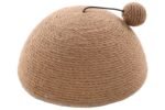 კატის საფხაჭნი ბურთით 26x14sm / Scratching dome veda beige dia 26x14cm