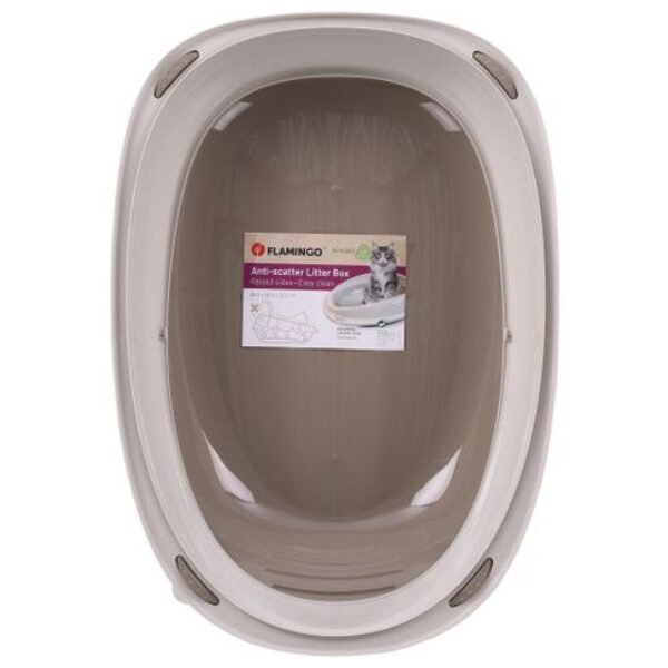 CAT LITTER BOX JOTA TAUPE L 39,5x56,5x19,5CM