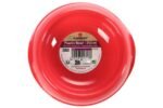 FEEDING AND DRINKING BOWL MUK CORAL RED ROUND 250ML