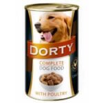 კონსერვი ძაღლებისთვის ქათმით 1240გრ