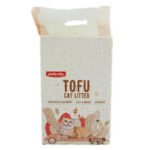 "ტოფუ" ტოფუ კატის ქვიშა უსუნო 6L (2.8კგ) / Tofu Cat Litter Green Original 6L (2.8kg)