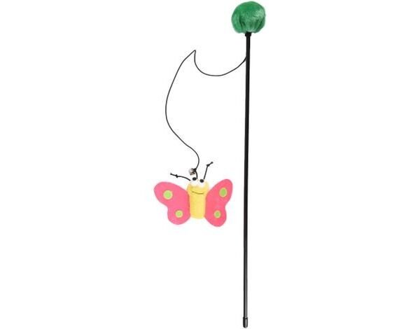CT CAT DANGLER HAPPY BUTTERFLY სათამაშო კატებისთვის პეპელა