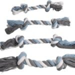 DT COTTON JIM KNOTTED BONE 2 KNOTS BLUE/WHITE/GREY S 22CM