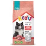 მშრალი საკვები კატებისთვის საქონლის ხორცით 15კგ