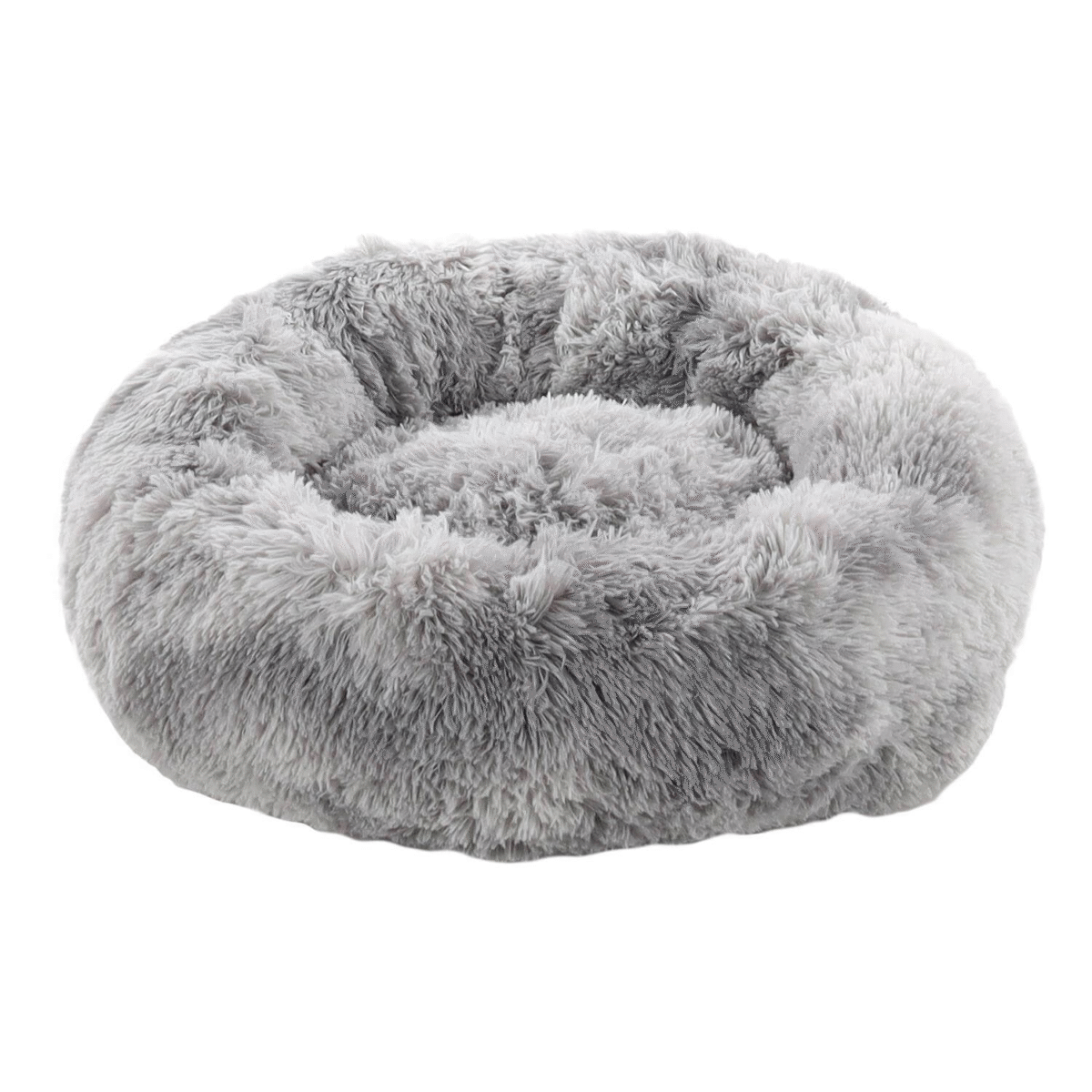 BASKET DEMI ROUND GREY 50CM ძაღლის საწოლი ნაცრისფერი - Image 1
