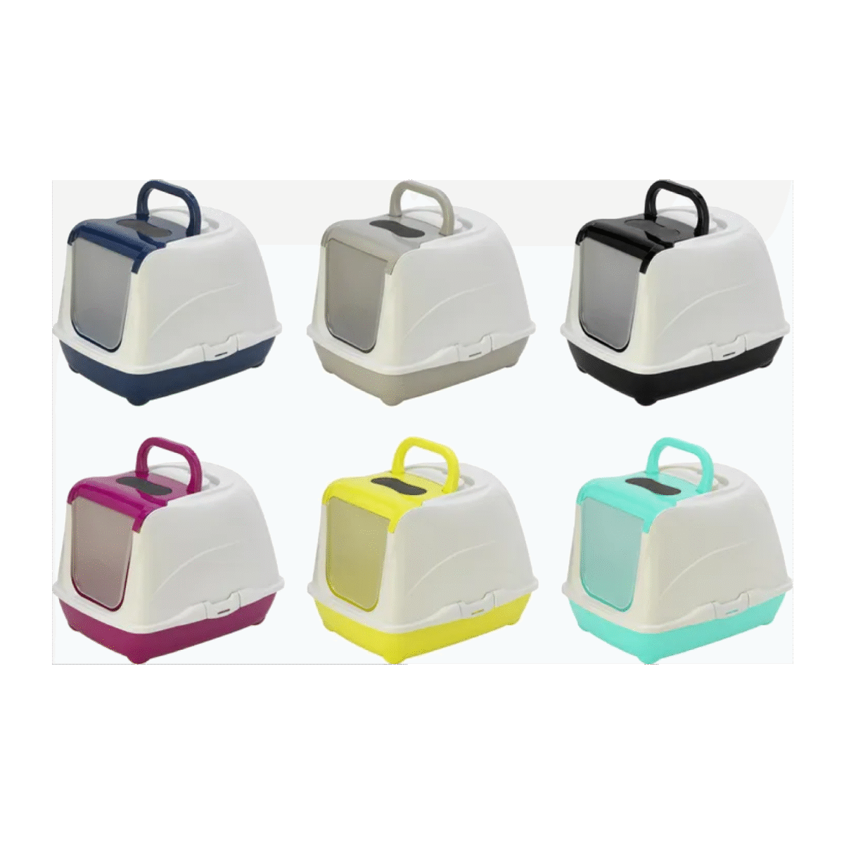 CAT TOILET LOKI HAWAI M 38x50x37CM კატის ტუალეტი დახურული - Image 1