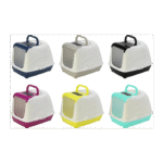 CAT TOILET LOKI HAWAI M 38x50x37CM კატის ტუალეტი დახურული