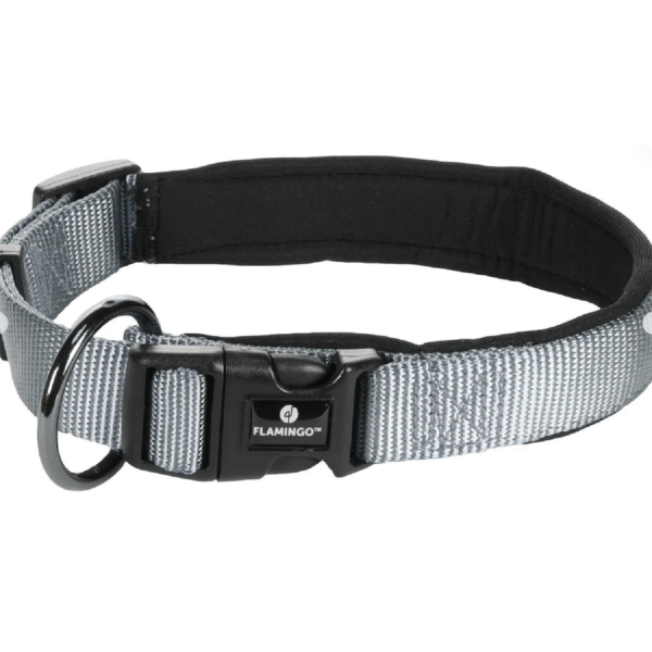 COLLAR ABBI GREY XXL 60-65CM 32MM
