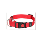 COLLAR ZIGGI RED L 45-65CM 25MM