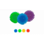 CT HEDGEHOG BALLS IN TUBE სათამაშო ზღარბის ბურთი