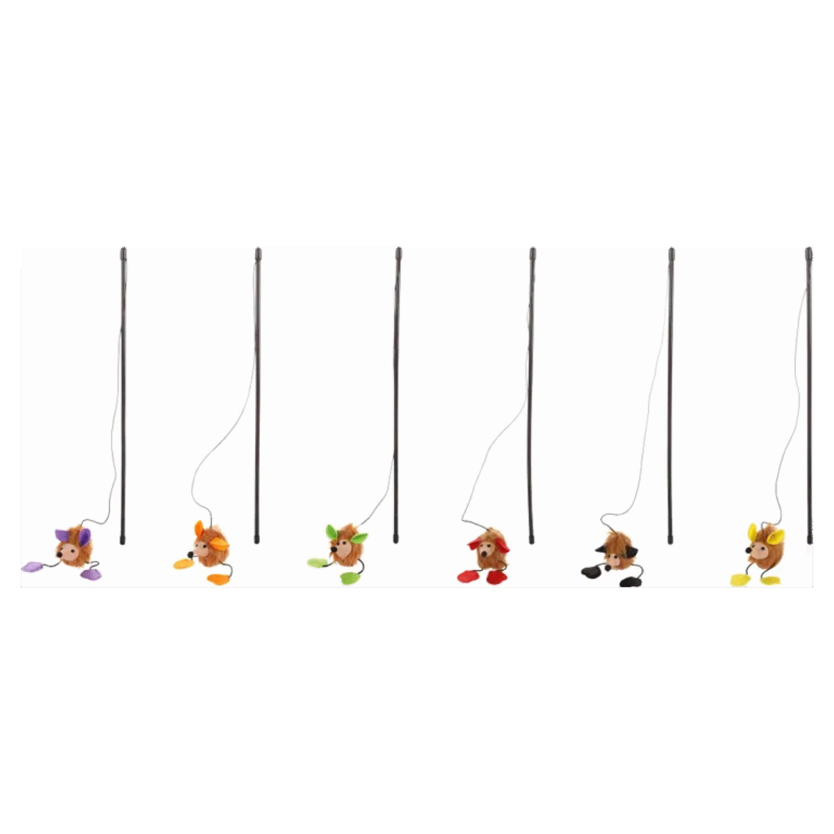 CT LENA CAT DANGLER HEDGEHOG + SOUND MULTI 51CM ASSORTMENT - Image 1