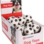 ძაღლის სათამაშო ბურთი ზომა: S შავი/თეთრი 5.5სმ