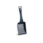 ნიჩაბი კატის ტუალეტიდან ნარჩენების მოსაშორებლად - მუქი ნაცრისფერი 27*9*3.5სმ /  fine litter scoop, graphite, 27*9*3.5cm