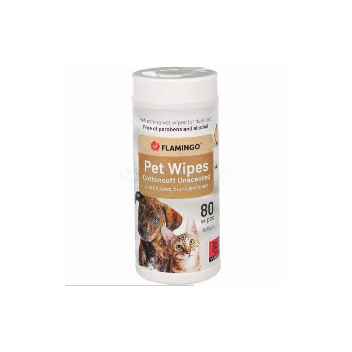 EAR - EYE - MUZZLE WIPE - 80PCS  ყურის და თვალის საწმენდი - Image 1