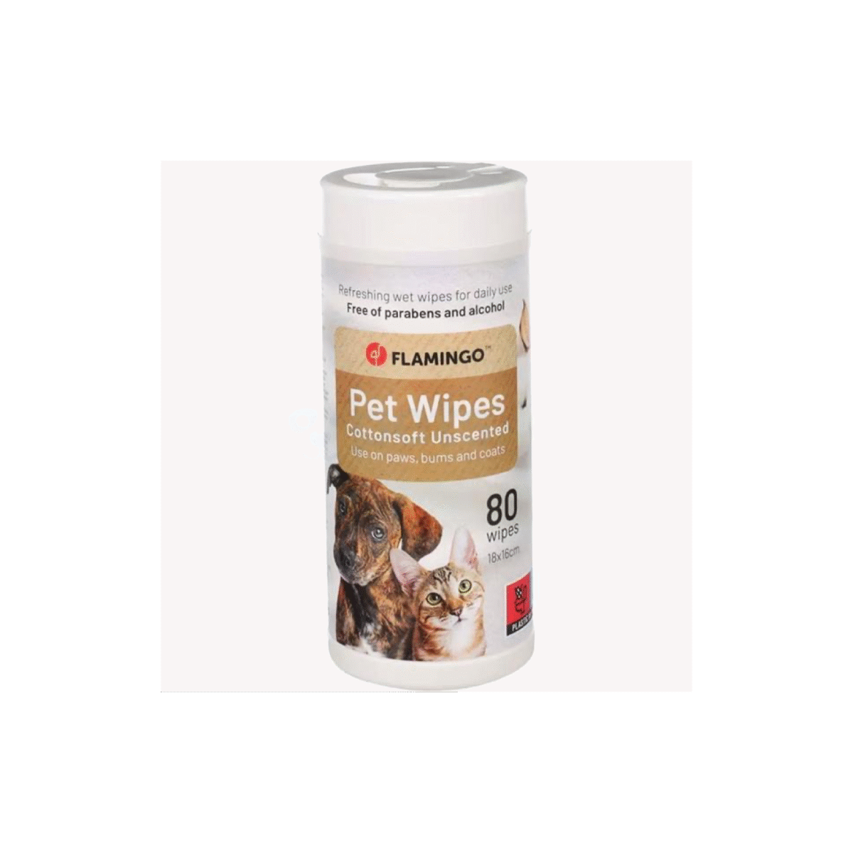 EAR - EYE - MUZZLE WIPE - 80PCS  ყურის და თვალის საწმენდი - Image 1