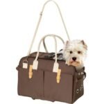 ცხოველების გადასაყვანი ჩანთა ყავისფერი 52x25x35სმ / Carrying bag brown 52x25x35cm