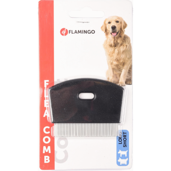 FLEA COMB WITH HANDLE COMFORT სავარცხელი რწყილის მოსაშორებელი სახელურით