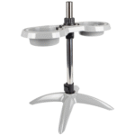 FOOD BOWL STAND SUVI S GREY 600ML & 800ML 	პლასმასის ორმაგი თასი სადგამით ნაცრისფერი