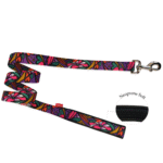 GO GET LEASH NEOP/NE HANDLE CUORI  S 1.5 X120CM