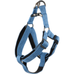 HARNESS STEP&GO JANNU BLUE M 35-60CM 20MM