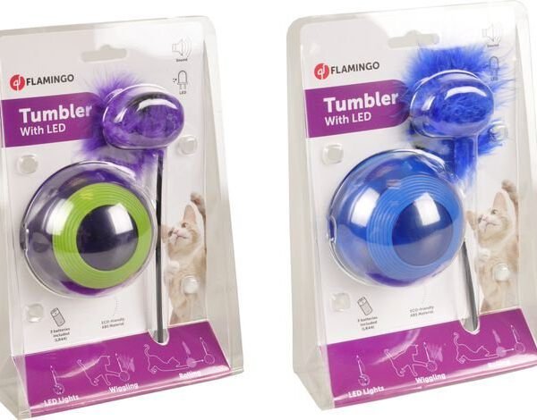 CT TUMBLER+LED+SOUND 23,5CM ASSORTMENT