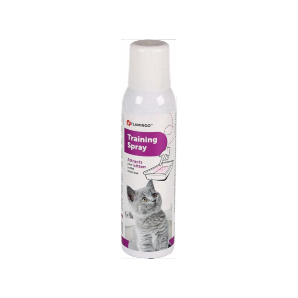 KITTEN TRAINING SPRAY 120 ML საწვრთნელი სპრეი კატებისთვის