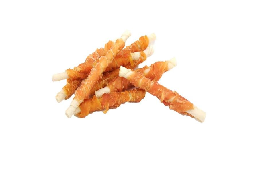 საღეჭი ჩხირები ქათმის ხორცით 12 სმ 1ც / Tailswingers deli sticks with chicken 1pcs - ZooLife.ge