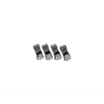 PET SOCKS 4PCS/SET M BLACK/GREY