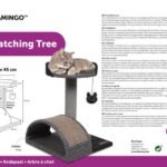 კატის სათამაშო-საფხაჭნი 43x45x45სმ