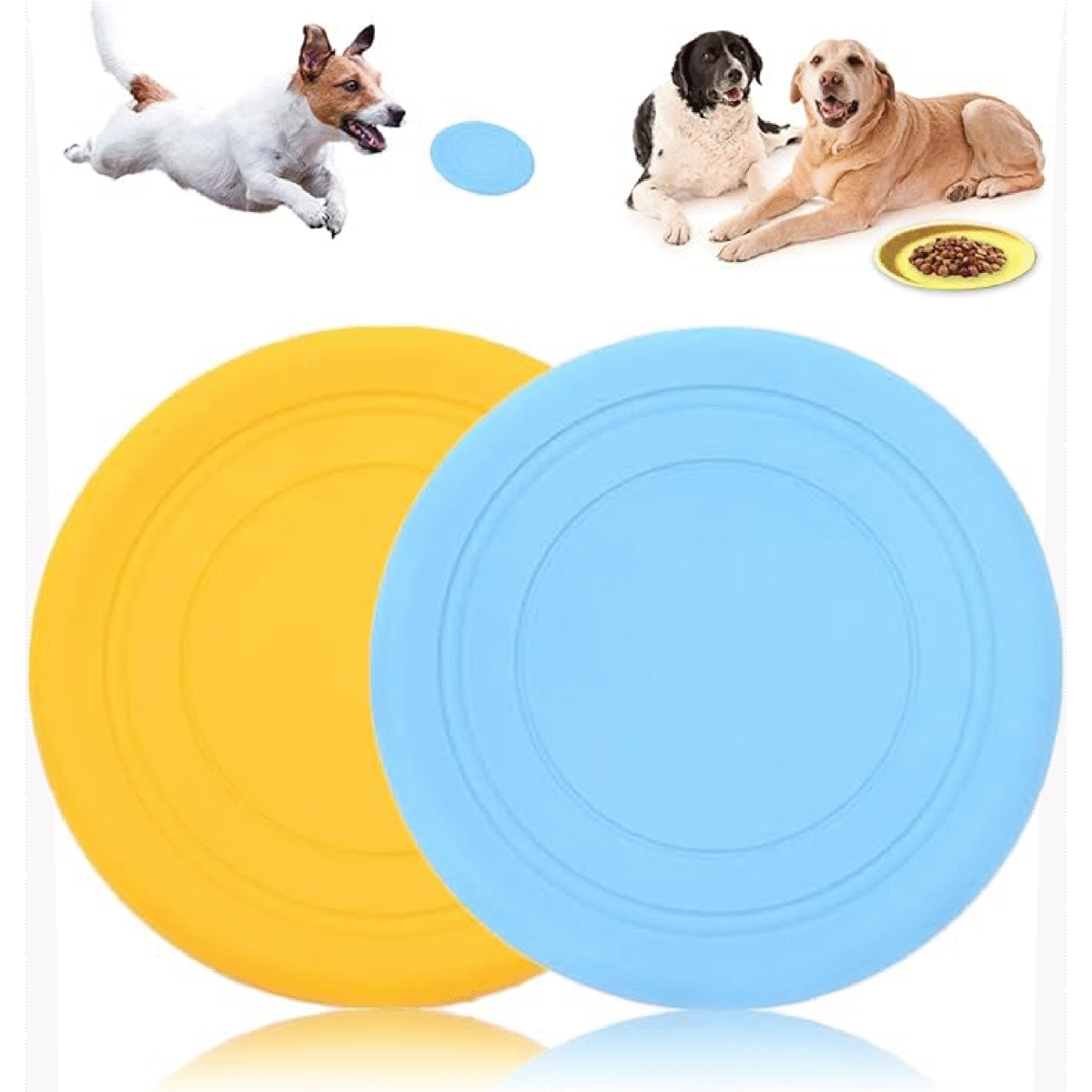 RUBBER FRISBEE DIA. 18 CM - Image 1