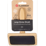 SLICKER BRUSH BABU L 	ძაღლის სავარცხელი