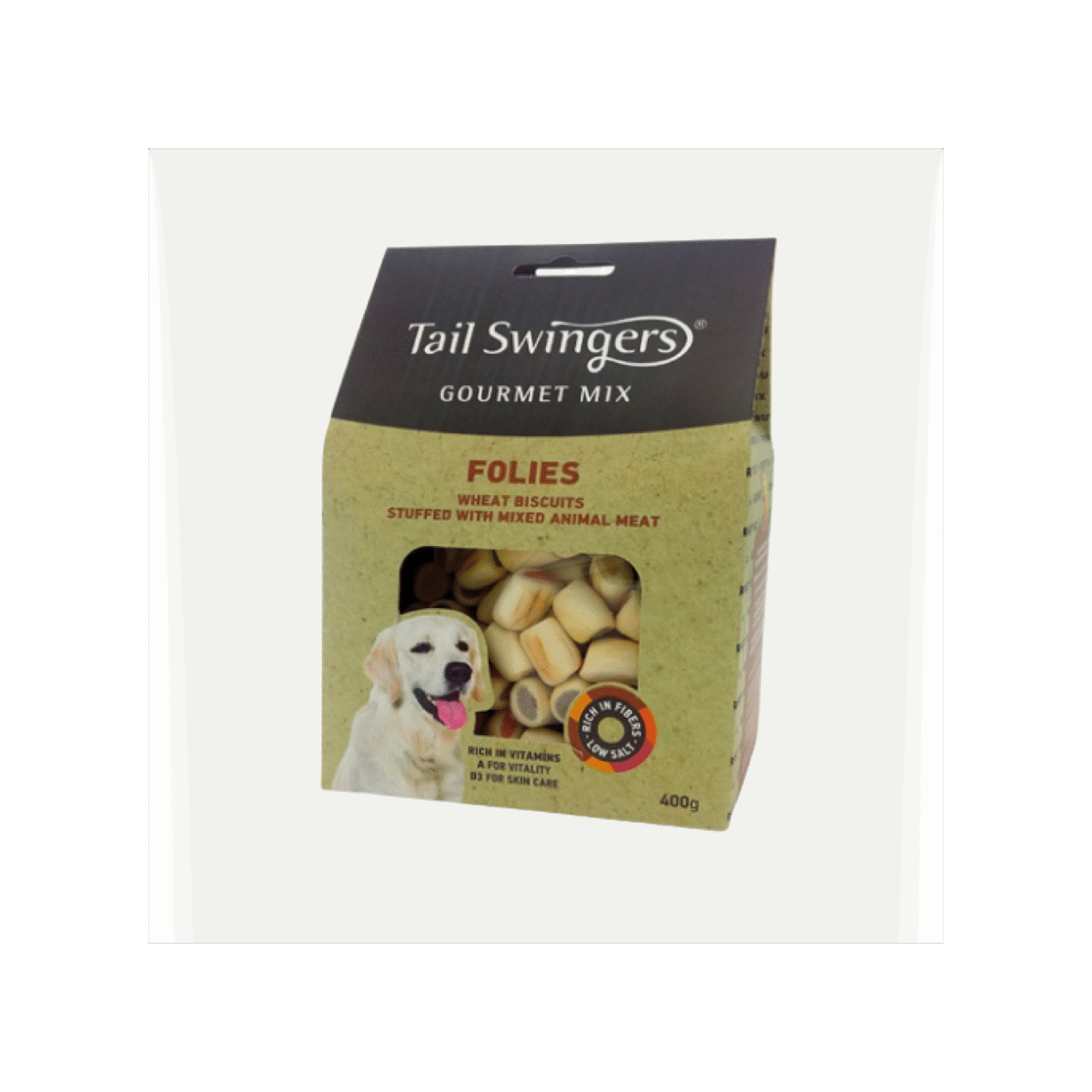 TAILSWINGERS GOURMET MIX FOLLIES BISCUITS small bites 400 gr. - Image 1