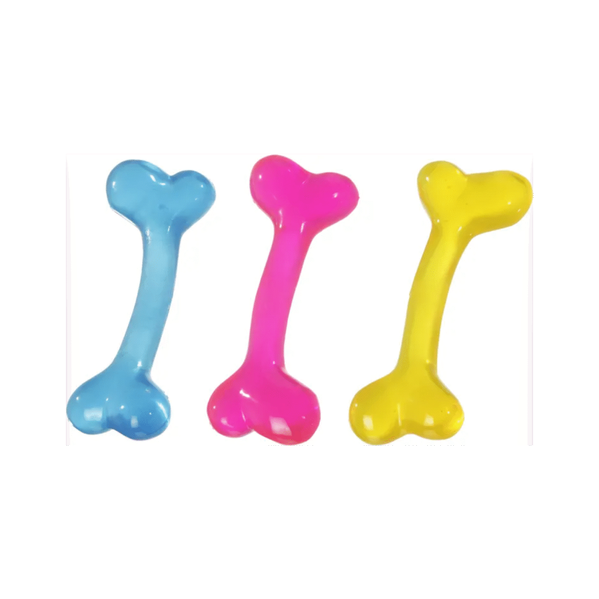 TPR BONES 20CM ASSORTMENT  სათამაშო ძვალი 20სმ - Image 1