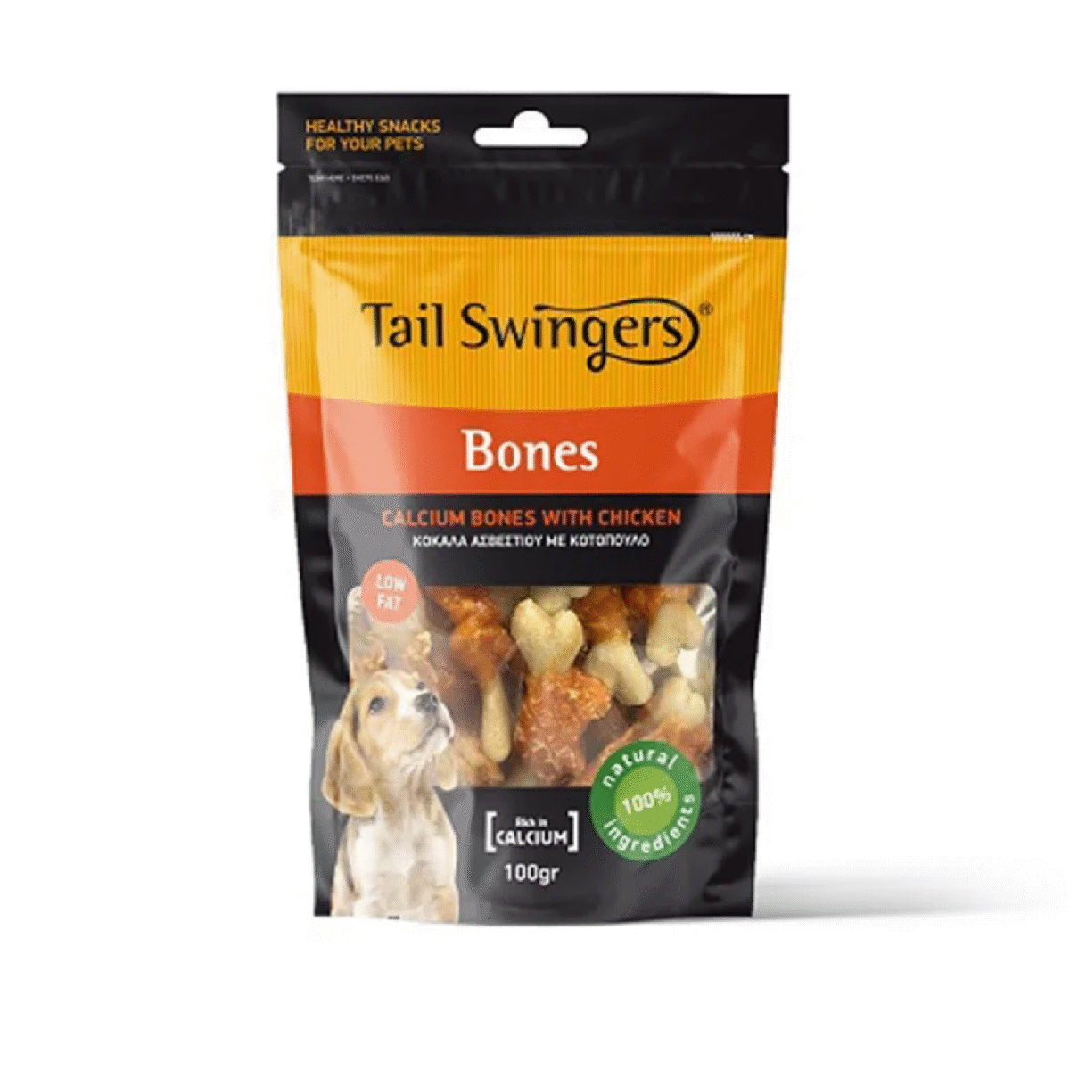 Tailswingers BONES CALCIUM WITH CHICKEN 100 gr. - Image 1