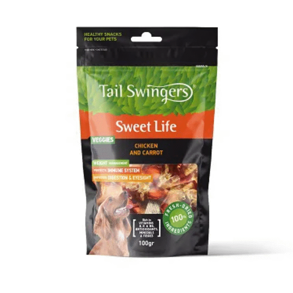 Tailswingers CARROT with CHICKEN 100gr