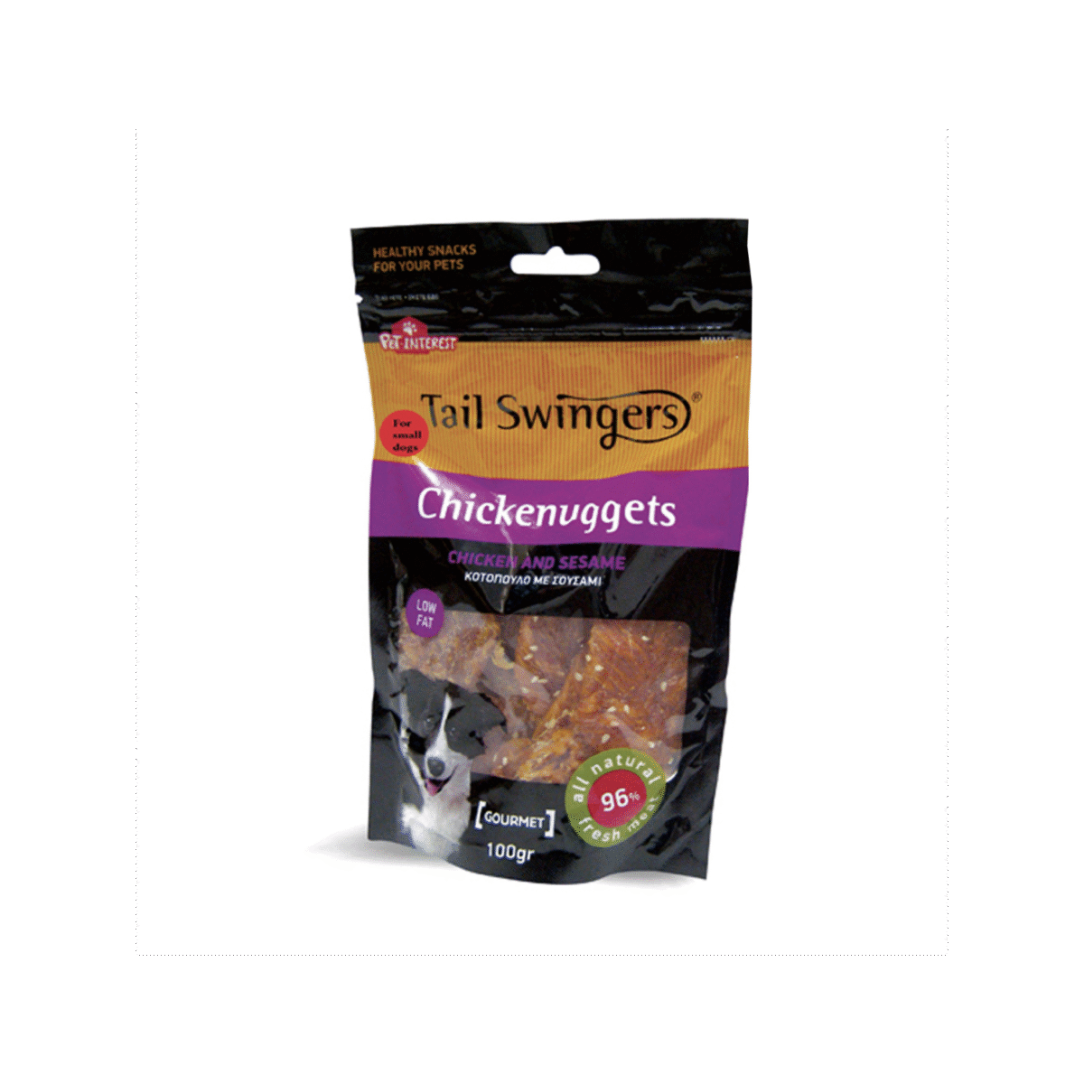 Tailswingers CHICKENUGGETS & SESAME small bites 100 gr - Image 1