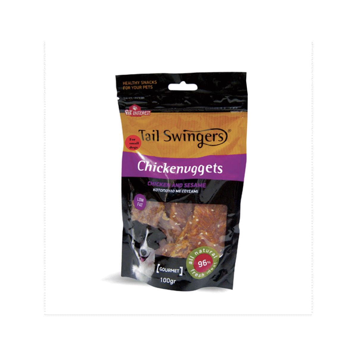 Tailswingers CHICKENUGGETS & SESAME small bites 100 gr - Image 1