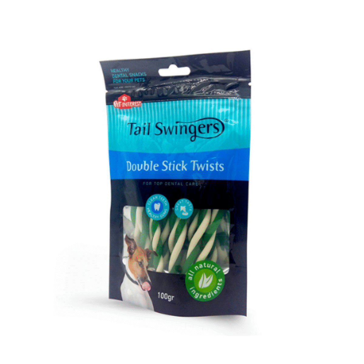 Tailswingers Dental Double Stick TWISTS 100gr - Image 1