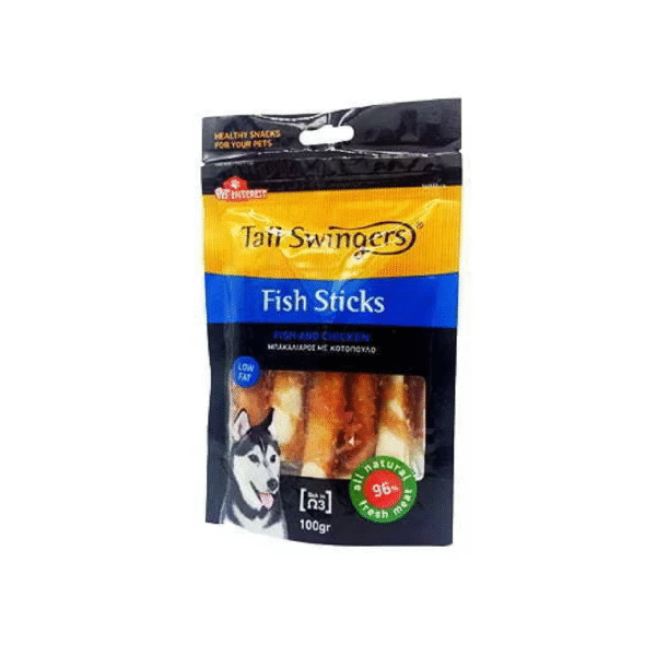 Tailswingers  FISH STICKS with CHICKEN 100gr