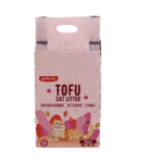 "ტოფუ" კატის ქვიშა ატმის არომატით 6L (2.8კგ) / Tofu Cat Litter Green Peach 6L (2.8kg)