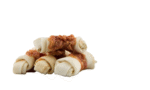 საღეჭი ძვლები ქათმის ხორცით 100გრ / Tailswingers Deli knots-rawhide with chicken 100 gr - Image 2