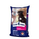 კლუბი 4 თათი მშრალი საკვები დიდი ჯიშის ლეკვებისთვის ქათმის ხორცით 1/14კგ