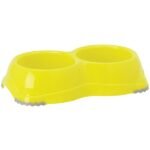 ორმაგი ჯამი ყვითელი 2x330მლ / Double Smarty Bowl Lemon Yellow 2x330ml