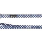 LEASH SALOME GREY/WHITE 120CM 20MM