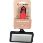 SLICKERBRUSH SOFT WITH HANDLE L სავარცხელი მავთულის რბილი სახელურით