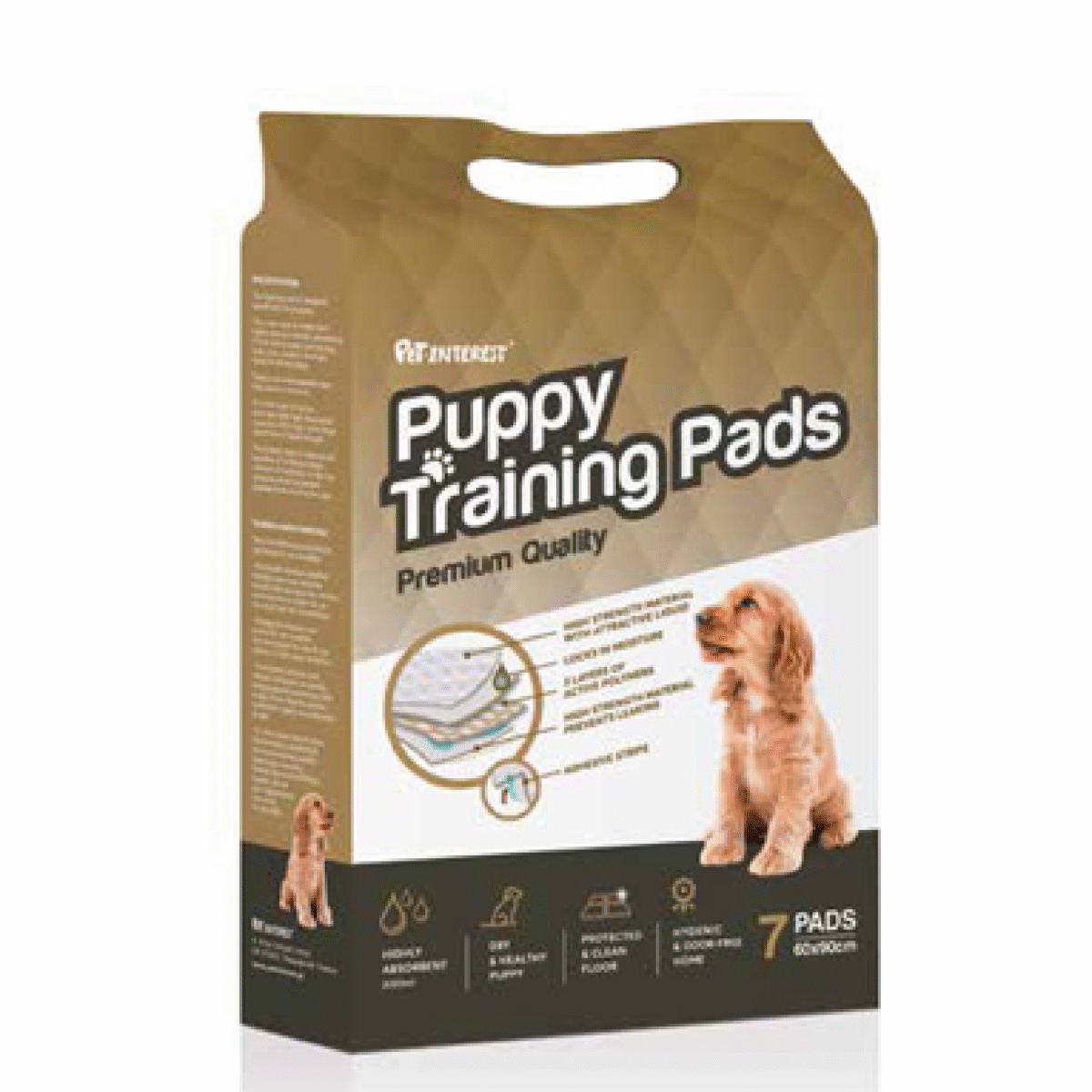 Puppy Training PADS 60X60cm 7pcs/bag - Image 1