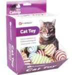 სათამაშო კატებისთვის ფერადი ბურთი 4სმ / CT Fay ball 4cm  ass Display