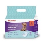საფენები ძუ ძაღლებისთვის s 2-5 კგ 12ც / Pet diapers female  size: s 2-5kg 12pc