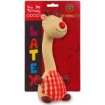 ძაღლის სათამაშო ლატექსის ჟირაფი 20სმ / Dog Toy Latex giraffe mix 20cm