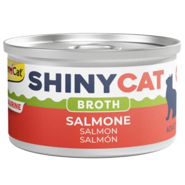 GimCat ორაგული ბულიონში 70 გრ / GimCat ShinyCa salmon in broth 70gr